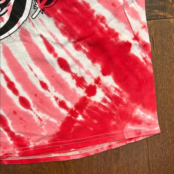 A Day to Remember Red and White Tie-Dye 100% Cotton Band T-Shirt, Size XL, NWOT - Picture 5 of 9